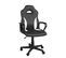 Chaise Gamer Junior Hauteur Réglable Siège Simili Pivotant Accoudoirs Rembourrés WAN (noir Blanc)