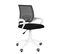 Chaise Bureau Ergonomique Pivotante Réglable Haut Bas FLAG-E (noir Blanc)