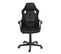 Chaise Gamer Junior Siège Simili Hauteur Réglable Pivotant Roulettes Souples SENA-E (noir)