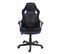 Chaise Gamer Junior Siège Basculant Hauteur Réglable Pivotant Roulettes Souples SENA (noir Bleu)