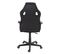 Chaise Gamer Junior Siège Basculant Hauteur Réglable Pivotant Roulettes Souples SENA (noir Gris)