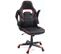 Fauteuil Gamer simili siège basculant hauteur réglable pivotant BAJA (noir-rouge)