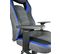 Fauteuil gamer racing hauteur réglable basculant AZUL (noir-bleu)