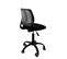 Chaise Bureau Enfant Hauteur Réglable Assise Textile Mesh Pivotante Roulettes Souples SAWI (noir)