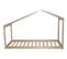 Lit cabane LILO 90x190 cm en bois naturel 