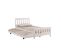 Lit gigogne 90x190 cm avec sommier PIYOU blanc