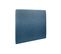 Lit Coffre 200x200cm Avec Tête De Lit Tapissier Tissu Bleu - Hauteur Totale : 39cm