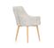 Chaise Design Scandinave Matelassée Harry