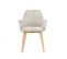 Chaise Design Scandinave Matelassée Harry