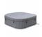 Spa Gonflable Carré - Fjord 6 Gris - 6 Personnes - 185 cm - PVC - Pompe - Chauffage - 2 filtres