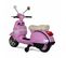 Vespa Rose Px150. Scooter Électrique Pour Enfants 12v 4.5ah. 1 Place Avec Autoradio