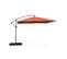 Parasol Déporté Carré 3x3m - Hardelot 3x3m - Terracotta - Manivelle Anti-retour - Toile Déperlante