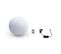 Boule LED 40cm – Sphère Décorative Lumineuse. Ø40cm. Blanc Chaud. Commande à Distance