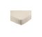 Drap Housse Microfibre Beige - 160x200