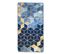 Tapis Luxe Doré, Bleu - 200x290