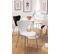 Lot De 4 Chaises Blanches En Résine Design