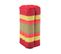 Standard - Coussin De Yoga Et Méditation  - Rouge Jaune - X1