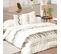 Parure De Lit (housse De Couette + 2 Taies D'oreiller) 240x220 Berbere Blanc