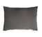 Pack Double Gaze De Coton Housse De Couette 260 X 240 Cm + 2 Taies D'oreiller 50 X 70 Anthracite