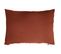 Pack Double Gaze De Coton Housse De Couette 260 X 240 Cm + 2 Taies D'oreiller 50 X 70 Orange