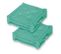 Coussin De Sol Lot De 2  - 50 X 50 Cm Bleu Caraibes