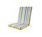 Lot De 2 Coussins Pour Chaises Motif Rayures Solaires 95 X 40 Cm