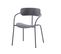 Lot De 4 Chaises Design Gris Foncé Design Alexia