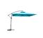 Parasol Déporté Rond Diamètre 3m Bleu Capri