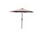 Parasol Droit Rond Diamètre 2,5 M Chocolat Come