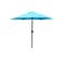 Parasol Droit Rond Diamètre 2,5 M Bleu Turquoise Come