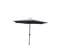 Parasol Droit Rond Diamètre 2,94 M Gris Portofino