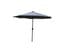 Parasol Droit Rond LED Diamètre 2,92 M Gris Manarola