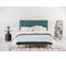 Cadre De Lit Scandinave En Velours Vert 140x190 Cm Hanko