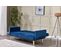 Canapé Scandinave Convertible 3 Places Velours Bleu Nuit Berlin