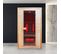 Sauna ​​infrarouge Boreal® Diffusion 120 - 2 Places à Spectre Complet - ​120x100