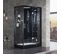 Cabine Douche Hammam Duo Archipel® Pro 120d Black (120x85cm) - 2 Places