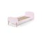 Lit Enfant K1 90x200 - Sommier Inclus Rose Livré Avec Sommiers