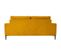 Canapé 3 Pl Sambre 191 Cm Fixe Tissu Ocre - 100% Déhoussable - Fab. France