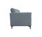 Canapé 3 Pl Ouessant 180 Cm Fixe Tissu Grey - 100% Déhoussable - Fab. France