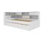 Pack Lit Cosy Gigogne Avec Matelas Play   Blanc 90x190 Cm