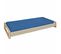 Pack Lit Empilable Avec Matelas Poka   Bois 90x190 Cm