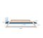 Pack Lit Avec Matelas Pixia   Bois Naturel 90x190 Cm