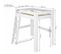 Pack Lit Mezzanine Avec Bureau Et Matelas 1 Place Ali   Blanc Et Bois 90x190 Cm