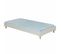 Pack Lit Avec Pieds Et Matelas Jelly   Gris 90x190 Cm