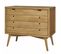 Commode 4 Tiroirs Marley   Bois Naturel