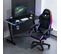 Pack Bureau Desk120z-led Et Fauteuil 700-led-darkside - 1m20 - Retro Éclairage Led Rgb