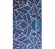 Tapis Grafic Bleu Doré - 200x290