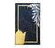 Tapis Feuille Gold, Noir - 120x180