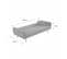 Canapé Convertible Design En Velours - Oskar - 2 - 3 Places Scandinave Droit Avec Pieds Fins Or