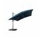 Parasol Déporté Solaire LED Rectangulaire 3x4m Haut De Gamme - Luce Bleu Canard - Parasol Excentré